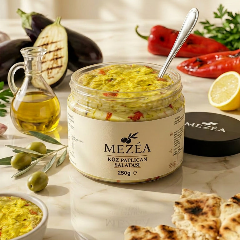 Köz Patlıcan Salatası